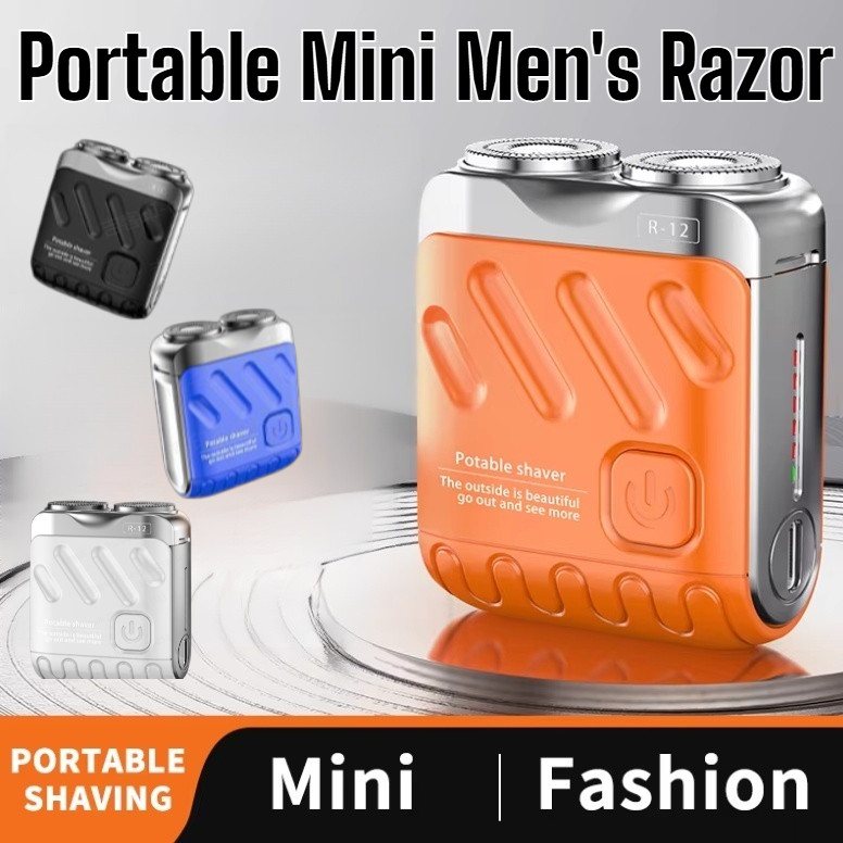 【Ship in 24H】Original💕Rotary Dual-Ring Electric Shaver Razor/Mini ...