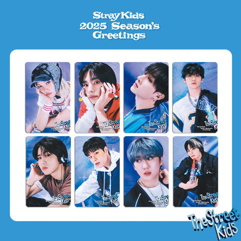 Kpop Idol Stray Kids 2025 Season's Greetings BEHIND Photocards Shopee