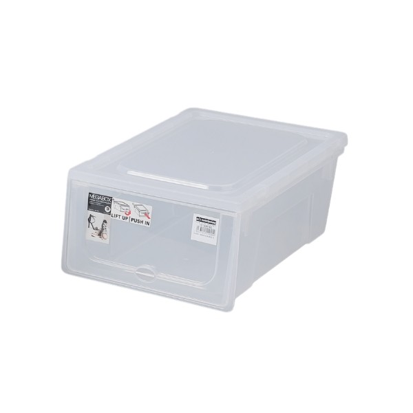 MEGABOX Shoe Box Small - Transparent (MG851) | Shopee Singapore