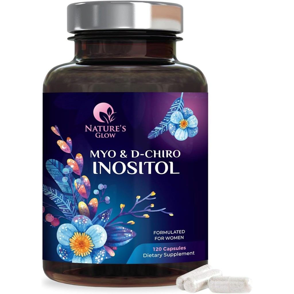 Myo Inositol Supplement & D Chiro, Premium 40:1 Ratio Myo-Inositol & D ...