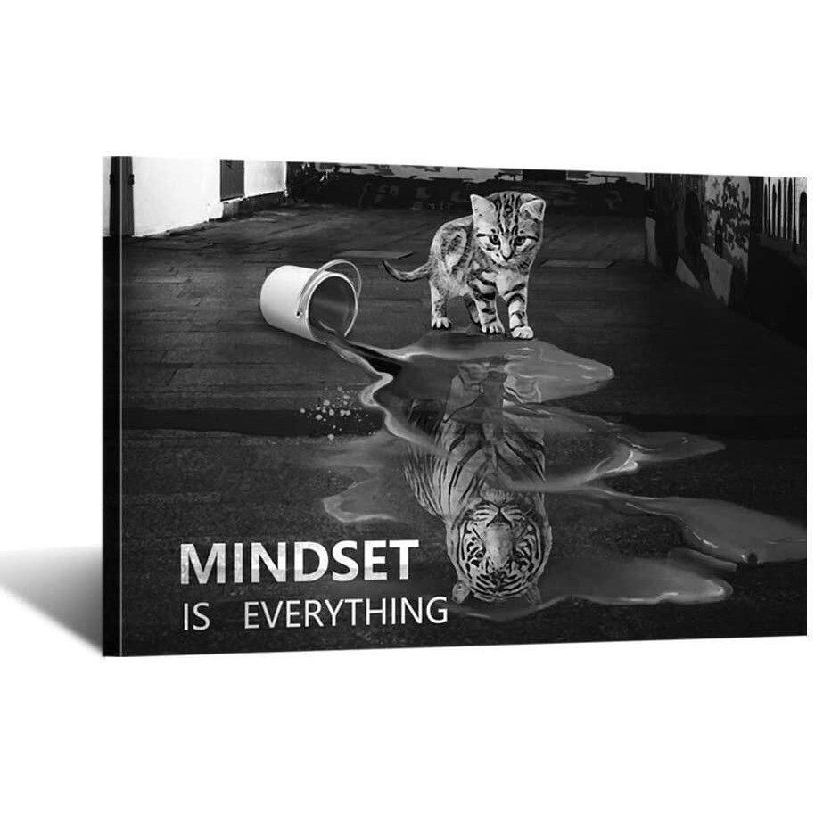 Motivational Posters Inspirational Entrepreneur Quotes Wall Art Black ...