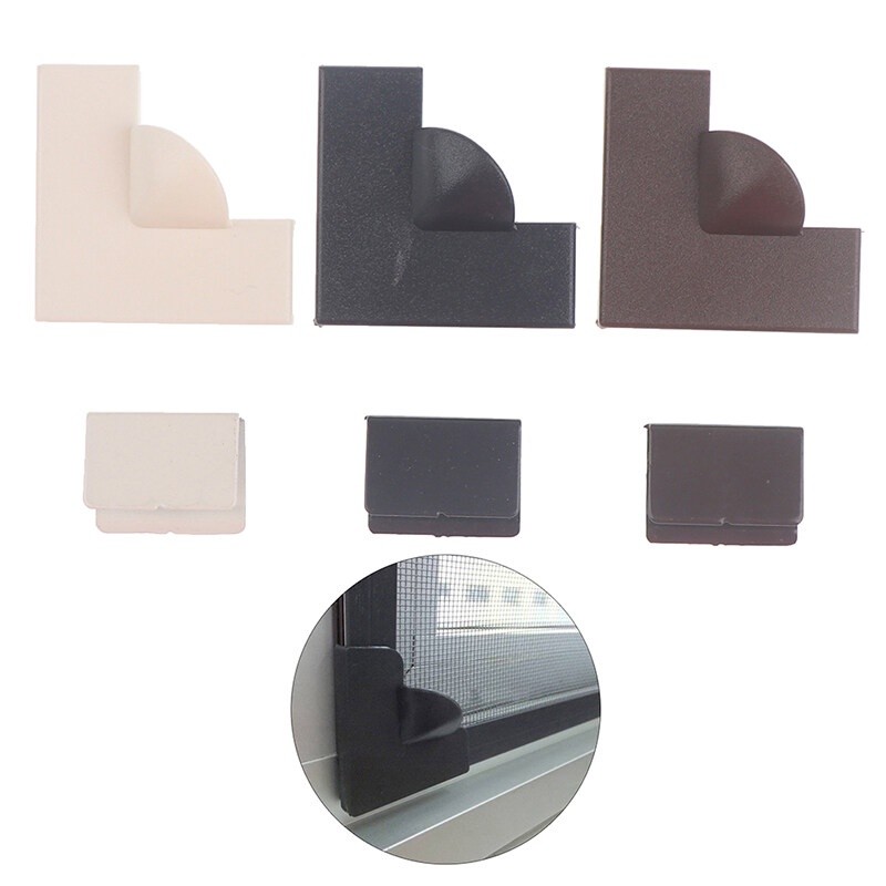 Window Screen Corners PVC Window Screen Accessories DIY Magnetic Window ...