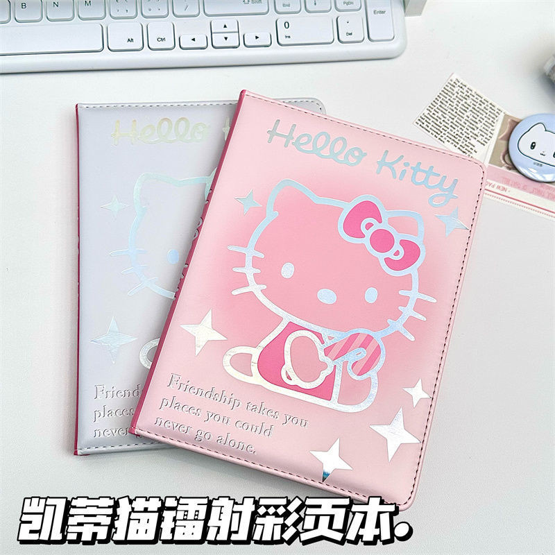 Hello Kitty A5 PU Leather Notebook Waterproof Thick Pages Ins Kawaii ...