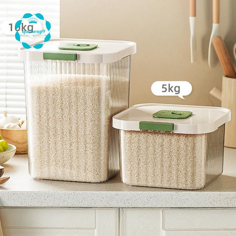 Moisture Proof Insect Proof Rice Box Grain Sealed Jar Kitchen Container ...