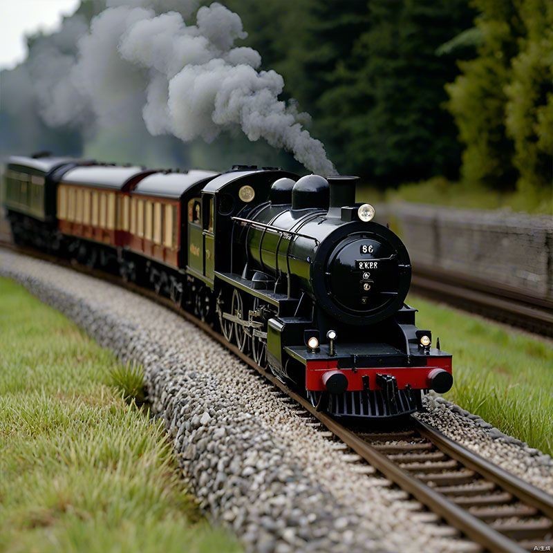 Retro Steam Spray Old-fashioned Train Modified Train Electric Thomas ...