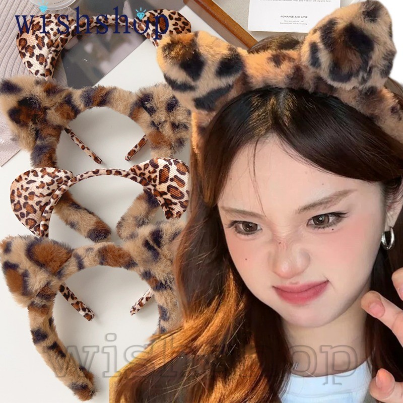 Plush Cat's Ear Hairband Fashion, Kawaii, Sweet, Vintage Dress