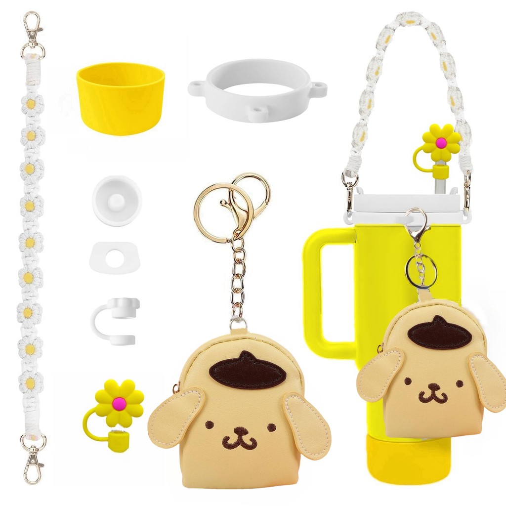 stanley tumbler Cup Accessories Set 20/30/40ozKuromi Melody Rope