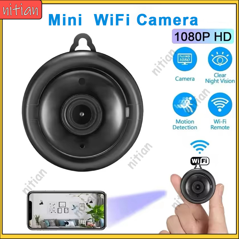 Mini WiFi Smart Camera HD 1080P IP Wireless Camera Indoor Home Security ...