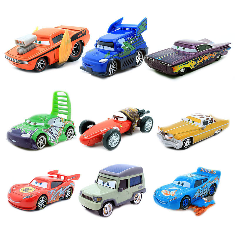 Disney McQueen racing car story mobilization Mater Slug alloy car model ...