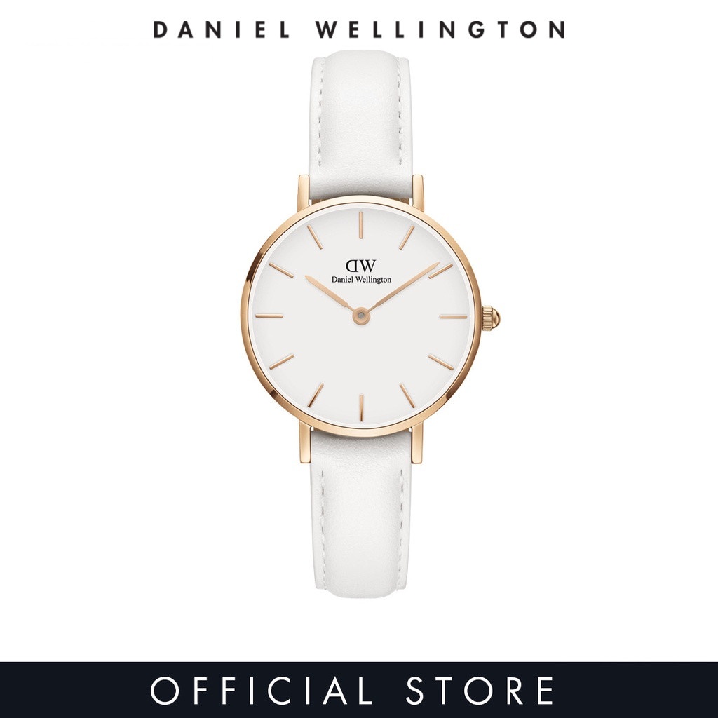 2 Years Warranty Daniel Wellington Petite 28mm Bondi Rose Gold White Watch for women Official DW BF Shopee Singapore