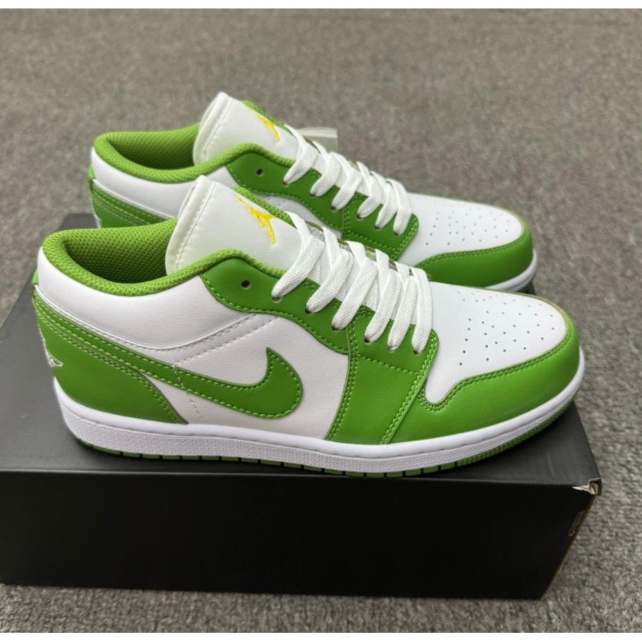 Air Jordan 1 Low Low top Green Apple AJ1sneakers