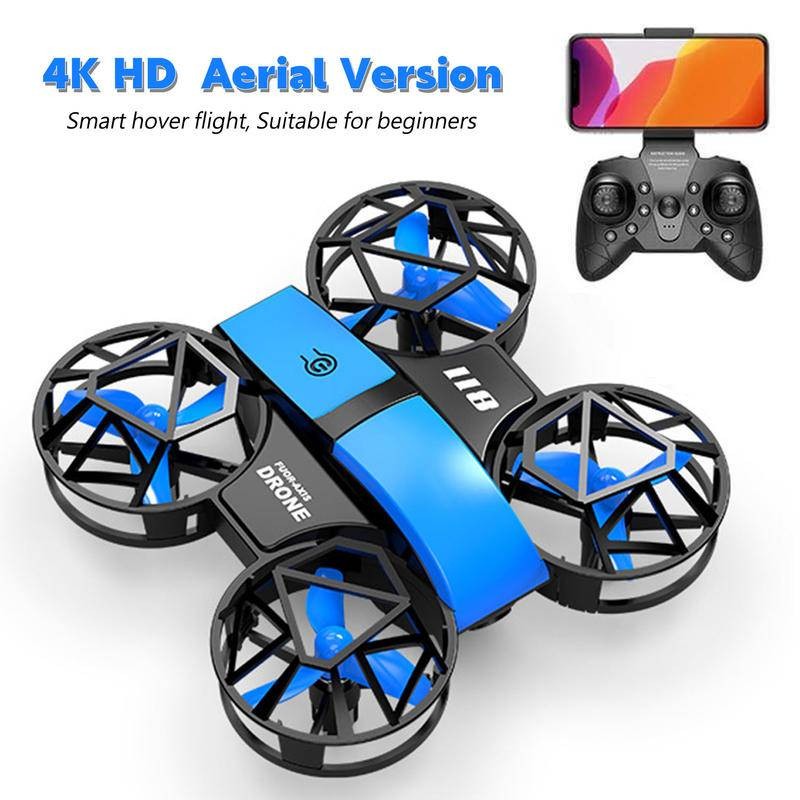 RC Mini Drone 4K WiFi FPV HD Aerial Camera with Protective Cover ...