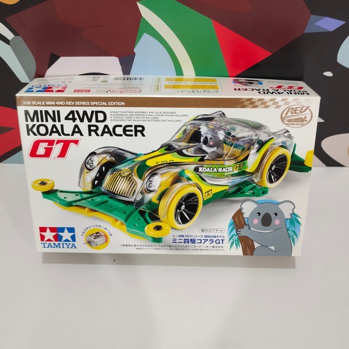 Tamiya 95621 Mini 4WD Koala Racer GT (FM-A Chassis) | Shopee Singapore