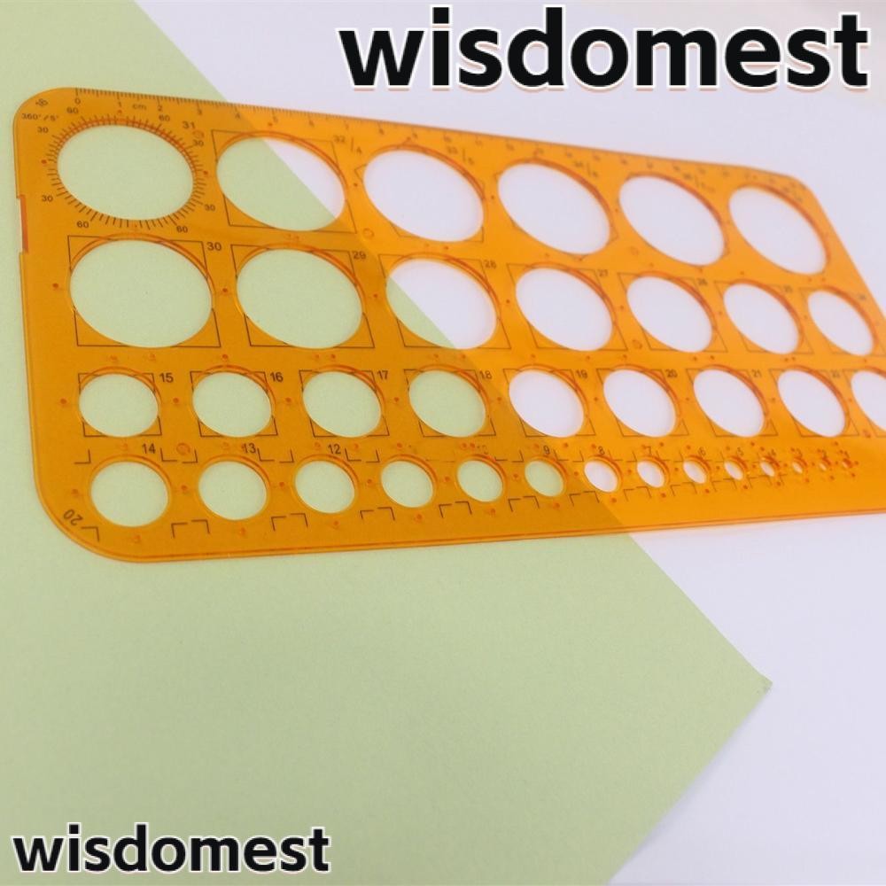 WISDOMEST Ruler Drawing Tools Drawing Ruler Drawing Template Ruler ...