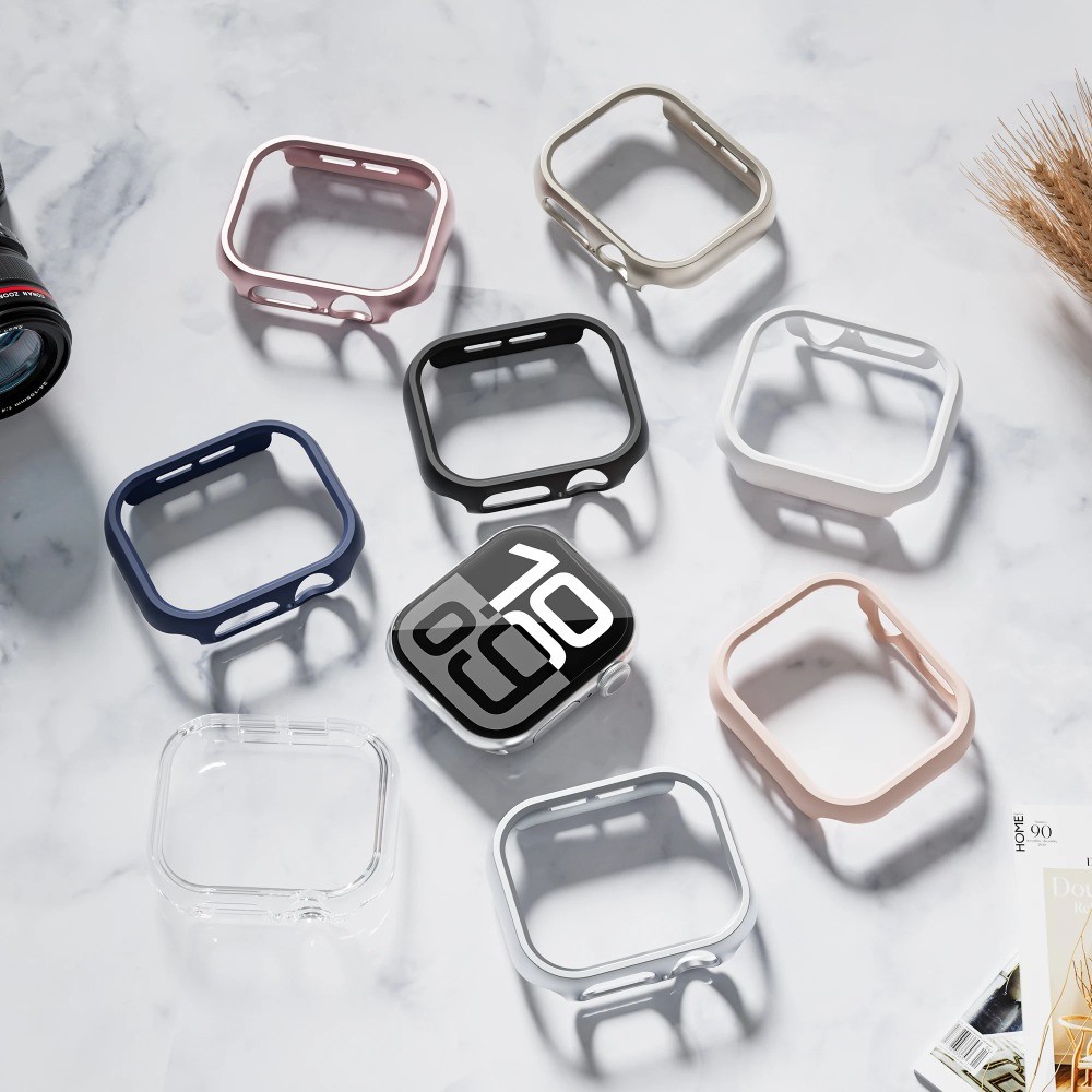 Hollow PC Case For Apple Watch 10 46MM 42MM Accessories Protective ...