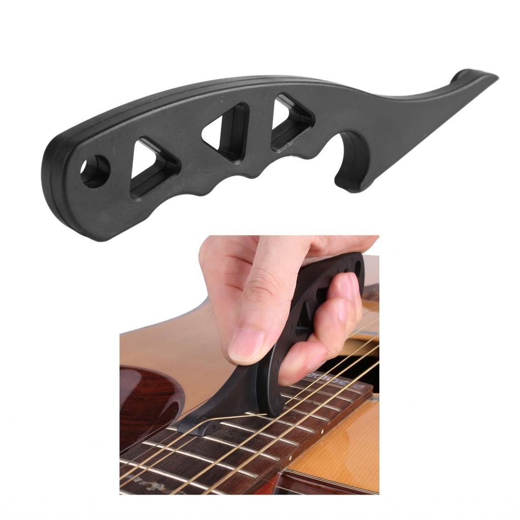 Guitar String Stretcher Black Plastic Device Enhanced Tuning Tool for ...