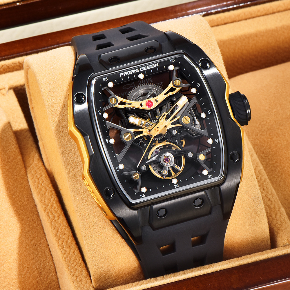 PAGANI DESIGN 【週末セール開催中】 PAGANI DESIGN 2025 New 42MM Skeleton Men's Mechanical Watch