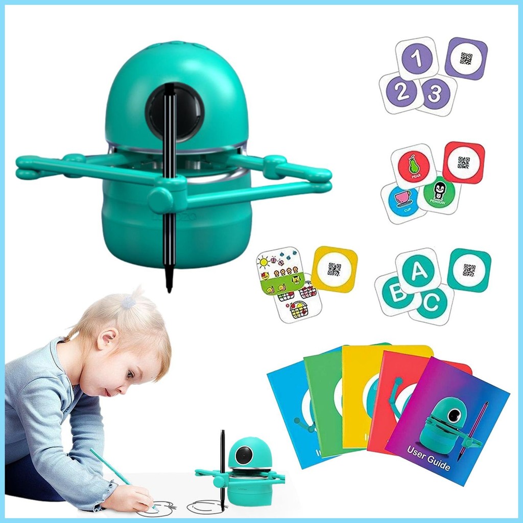Drawing Robot Drawing Robot Toy Cartoon Early Learning Activities Cute ...