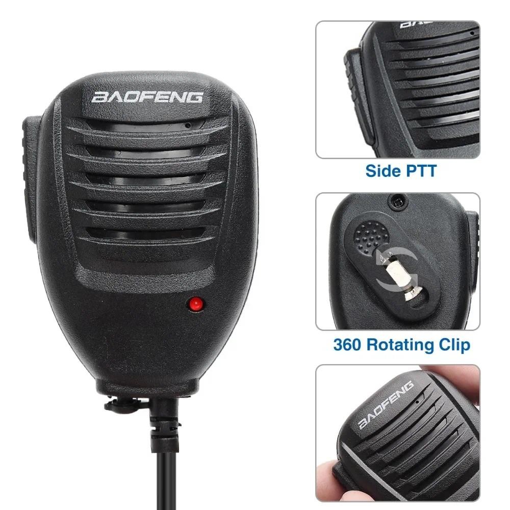 Walkie Talki Multipurpose Handheld Mic Rophone Speaker for Portable Ham ...