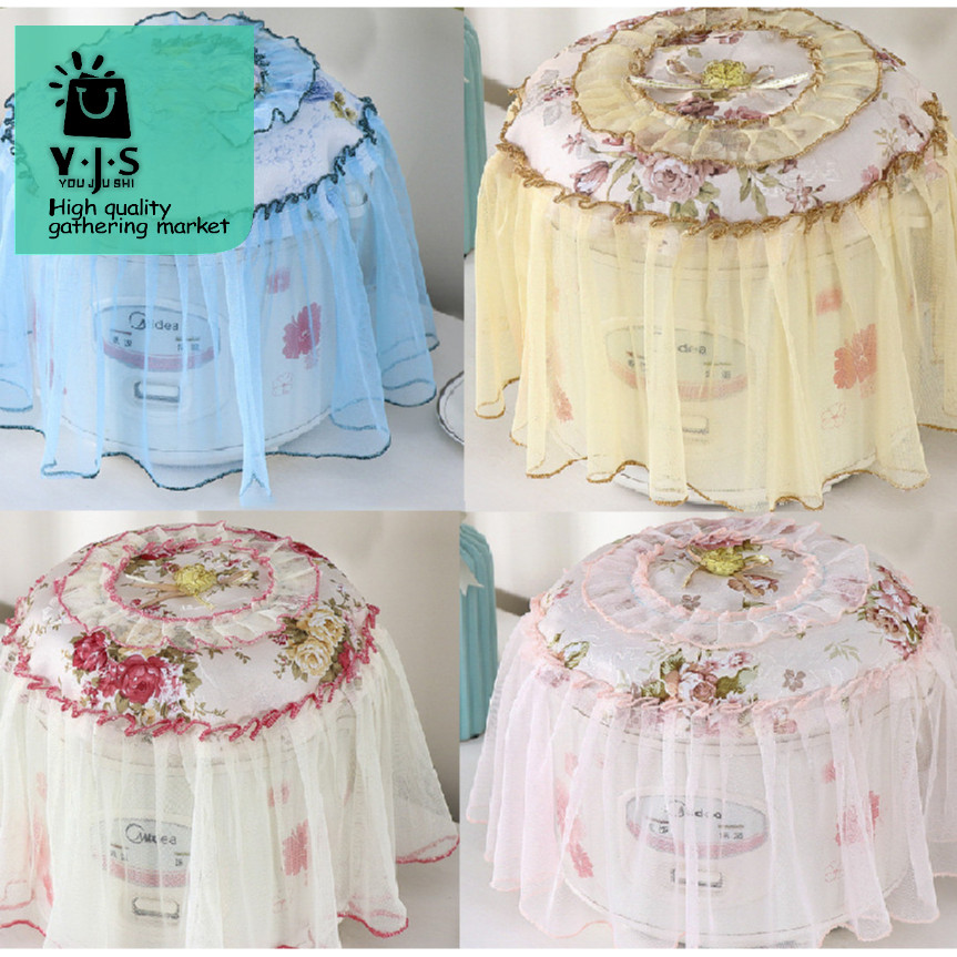 Air Fryer Cover Cloth Lace Electric Rice Cooker Dustproof Cloth Cover ...