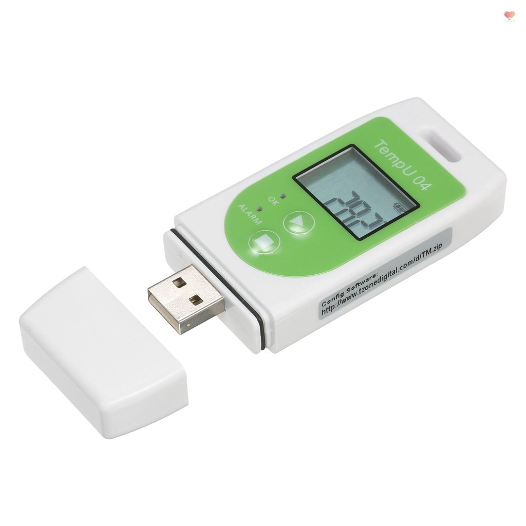 Data Logger Multi-use USB Temperature Datalogger Reusable TEMP Recorder ...