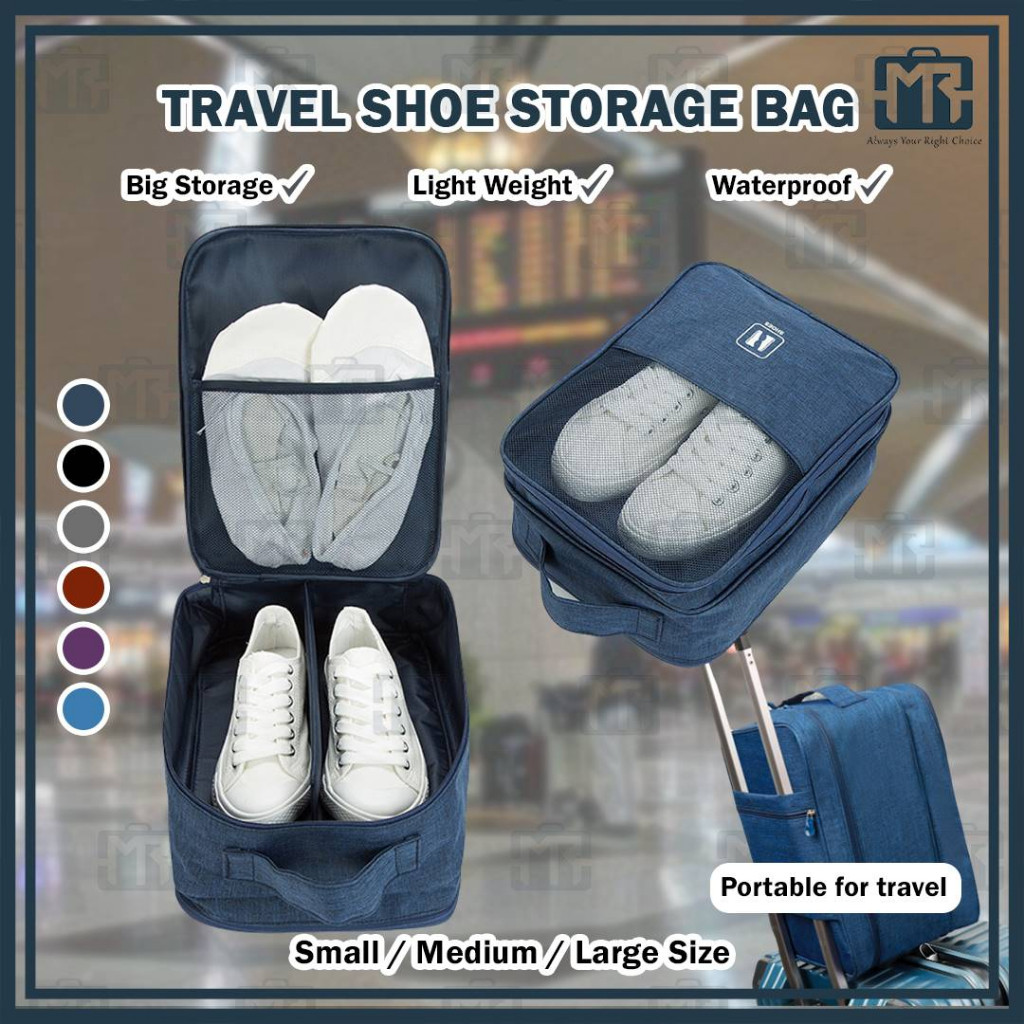 MR Travel Shoe Storage Bags Multi-fuction Zipper Waterproof Portable ...