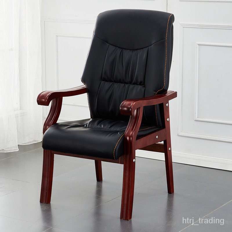Home Computer Staff Office Chair Conference Chair Solid Wood Home Four ...