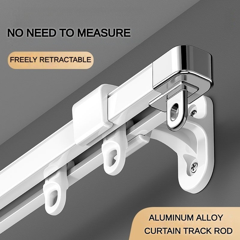 Side Mounted Curtain Track Pulley Top Mounted Telescopic Hook Type ...