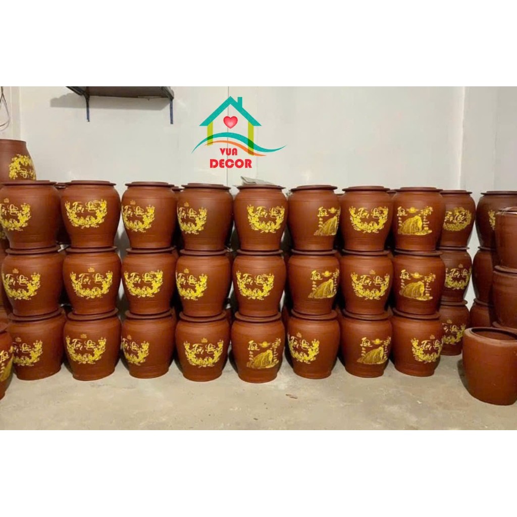 15kg rice jar - Tai Loc rice jar - Bat Trang premium rice jar - Vua ...