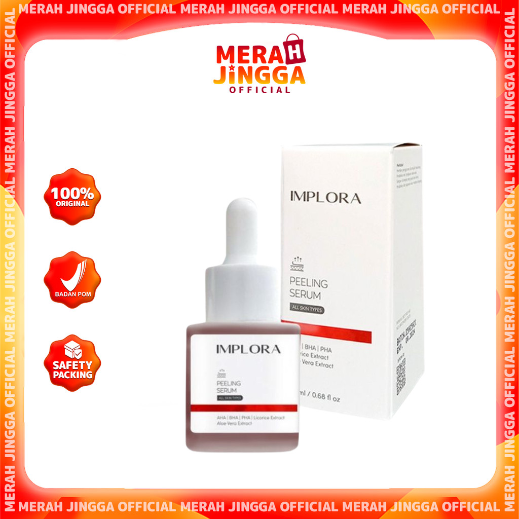 IMPLORA Peeling Serum / Merah Jingga Official
