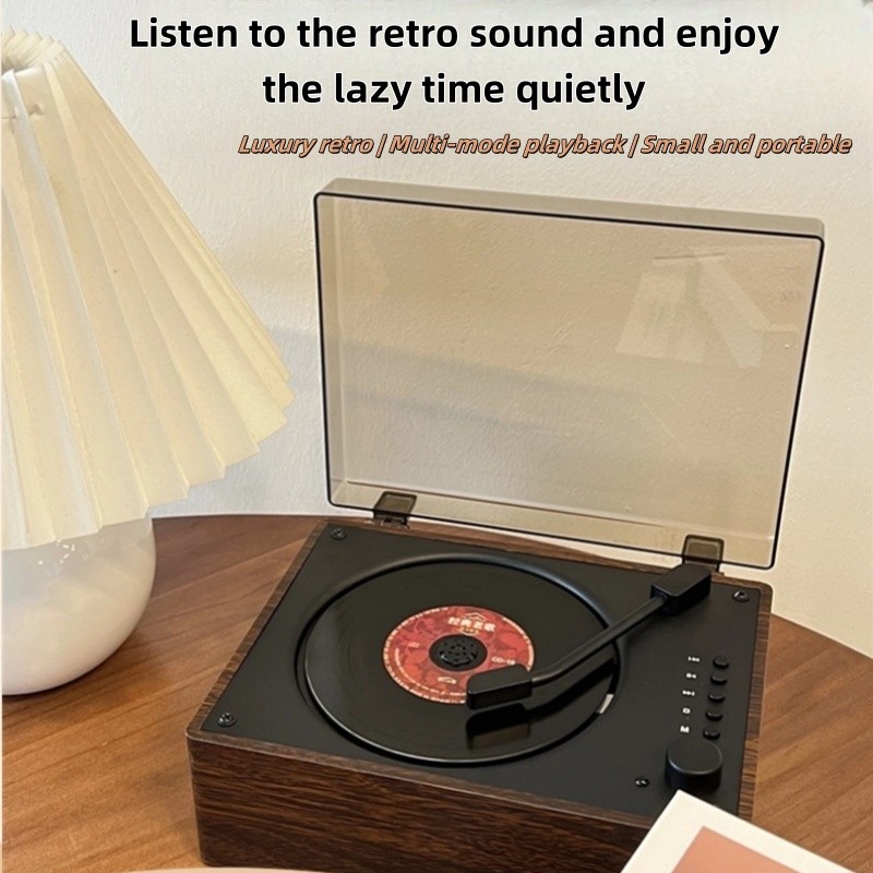 CD player with Bluetooth remote control portable Multi-Functional CD ...