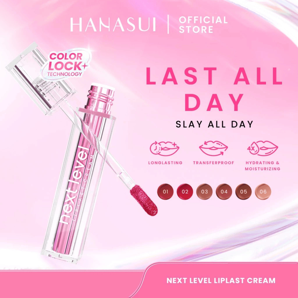 Hanasui Next Level Series Hanasui Next Level Blurry Tint Liplast Cream Butter Balm Bouncy Blush / MJO - Gambar 3
