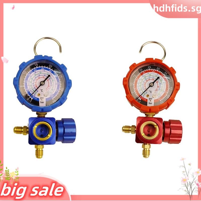 Air Condition Gauge for R410A R22 R134A R404A Refrigerants Manifold ...