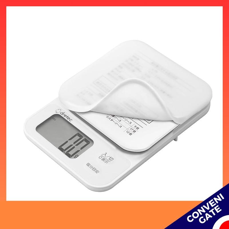 1. dretec Salt Concentration Scale with Silicone Cover 2. dretec Salt ...