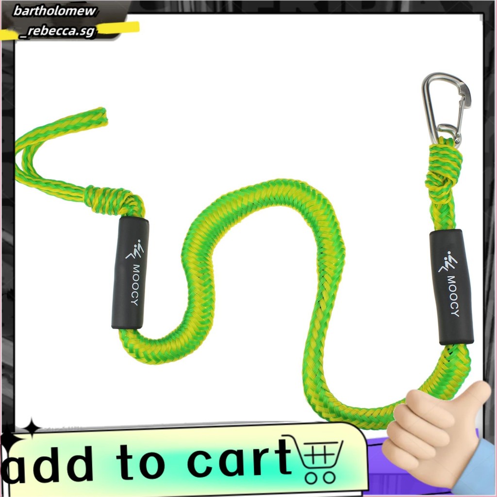 Boat Bungee Dock Line with Hook Bungee Cords Docking Rope Mooring Rope ...