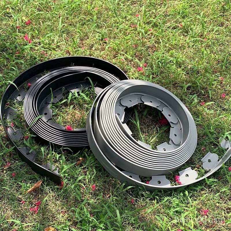 Grass stone isolation belt L-type baffle Thickened garden enclosure ...