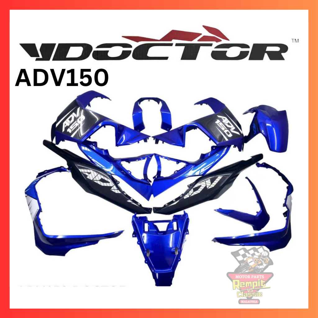 REMPIT ADV150 vDoctor Cover Set Siap Tanam ( 8 Designs ) | Shopee Singapore
