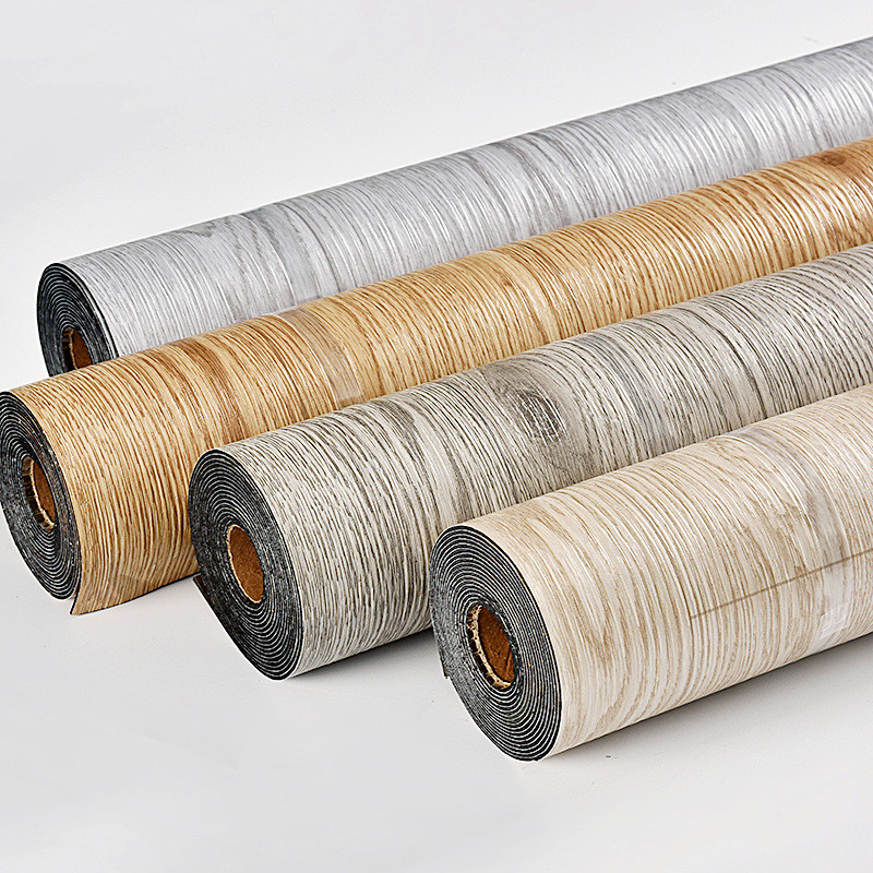 60cmx300cm Thickened SXP Self-adhesive Wood Grain Waterproof Wear ...