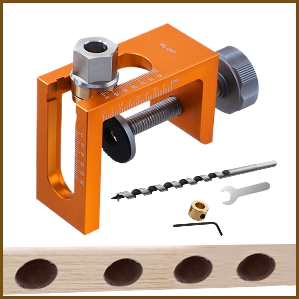 Cabinet Concealed Hinge Jig 10mm Mounting Hinge Guide Drilling Jig ...
