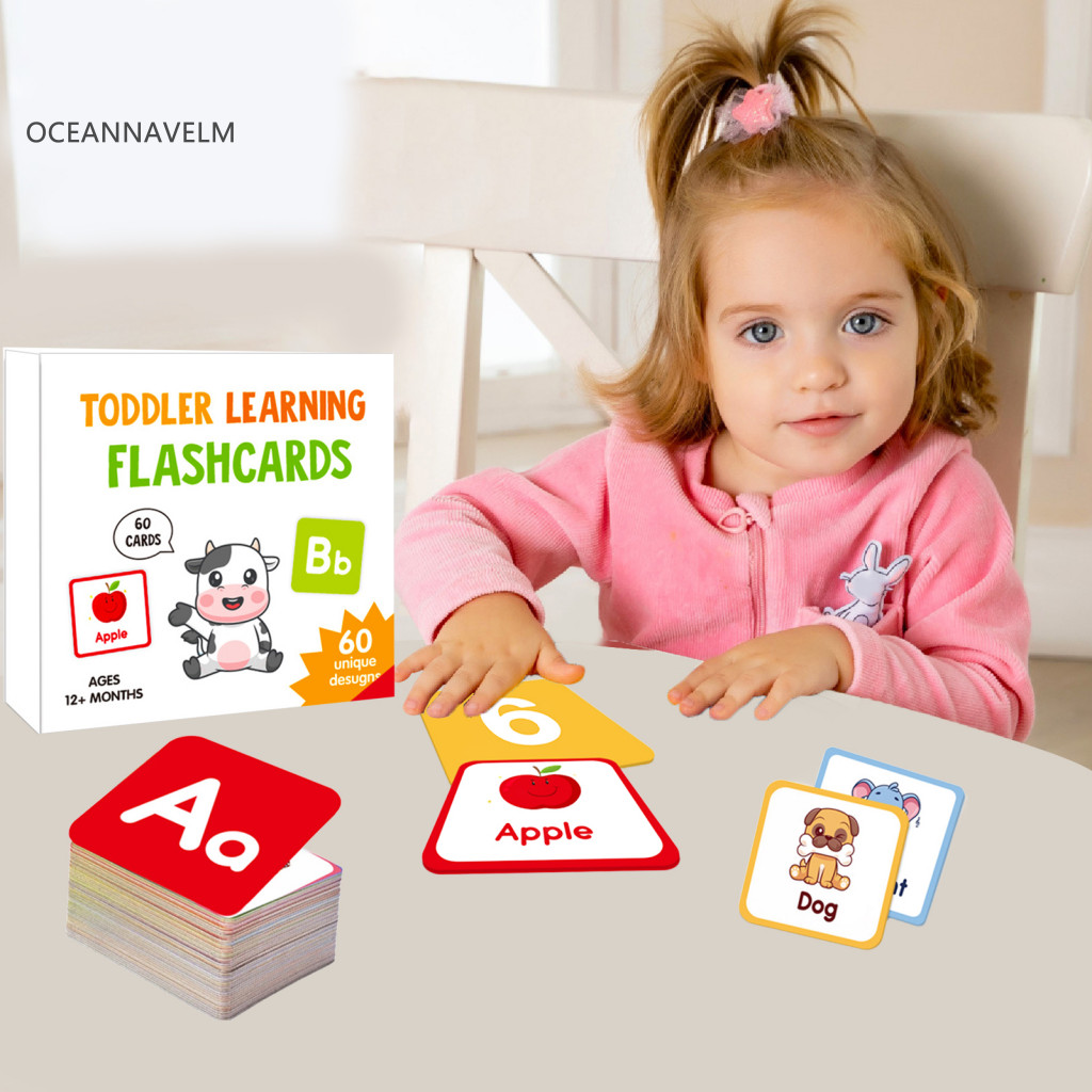 oc Educational Flashcards Fun and Educational Kids Flash Cards Set for ...