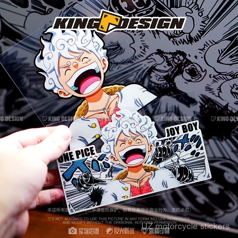 Ready Stock One Piece Luffy Nika Form Chopper Electric Motorcycle Car ...