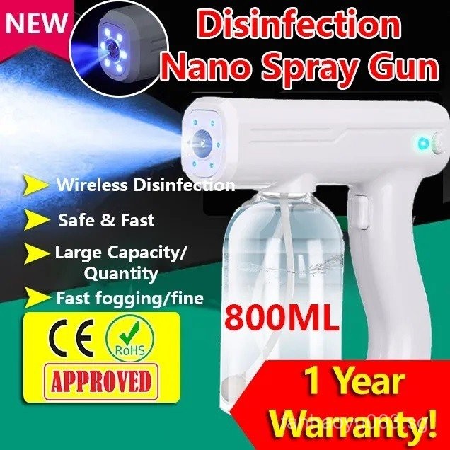 Sanitizer Spray Disinfection Machine Nano Atomizer Spray Gun K5 ...