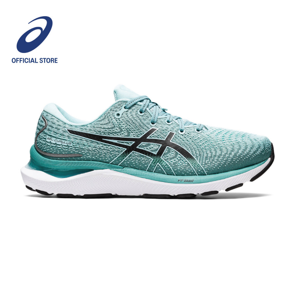ASICS Women GEL CUMULUS 24 Running Shoes in Oasis Green Black Shopee Singapore