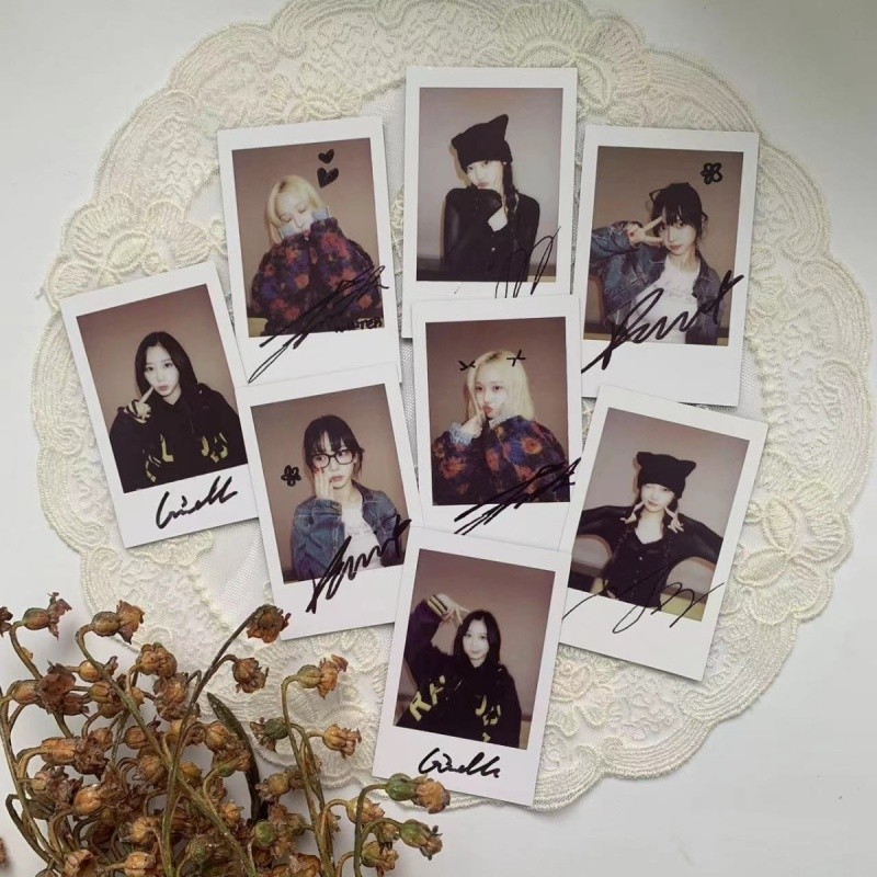 Aespa Photocard drama kms Lucky Card v2 Polaroid karina