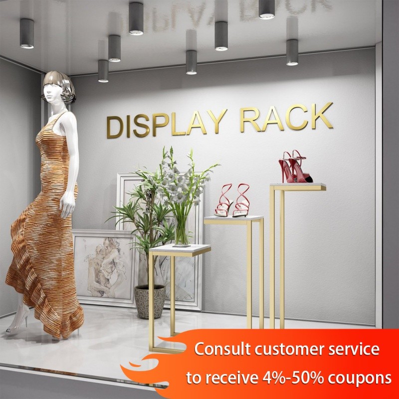 Nordic Simple Wrought Iron Display Stand Internet Celebrity Clothing ...