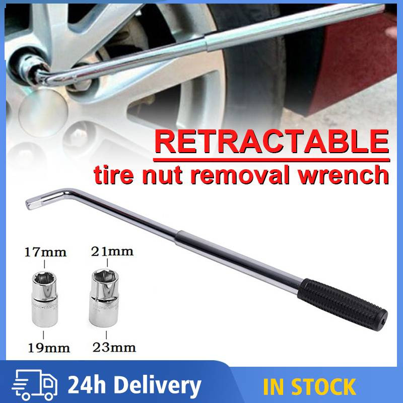 3Pcs L-Shaped Socket Wrench Factory Tire Wrench Car Repair Extended ...