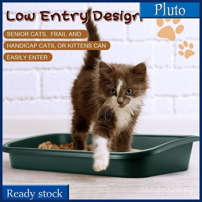 Low entry cat litter box hotsell