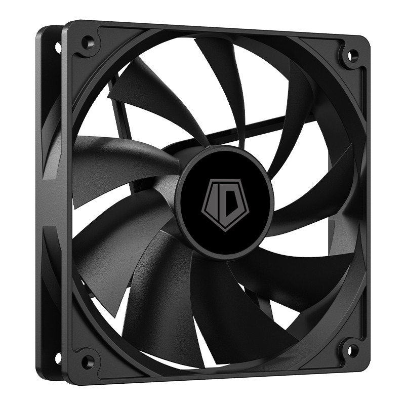 RotatingMoment PC Computer Case Fan PWM 4 Pin Silent 12cm CPU Cooler ...