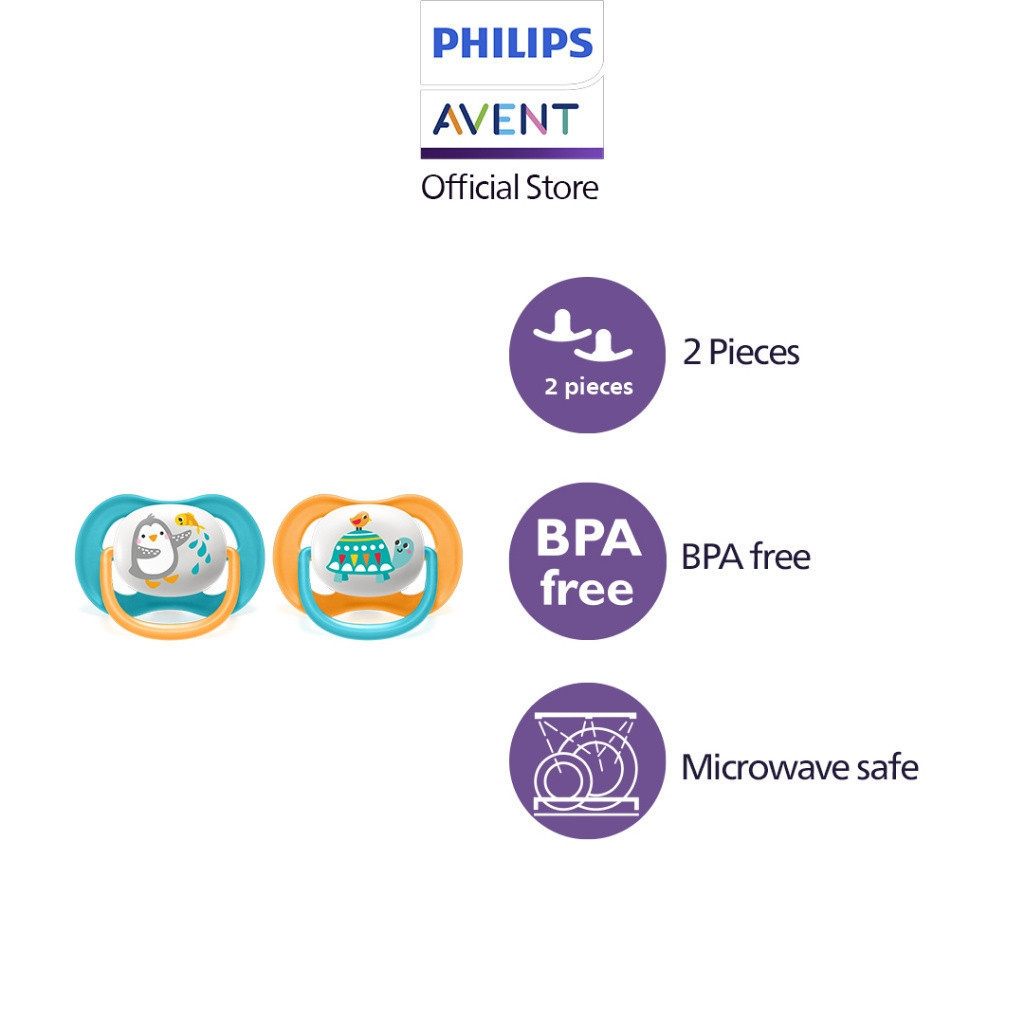 Philips Avent Ultra Air Pacifier SCF080/07 (2pcs) | Shopee Singapore