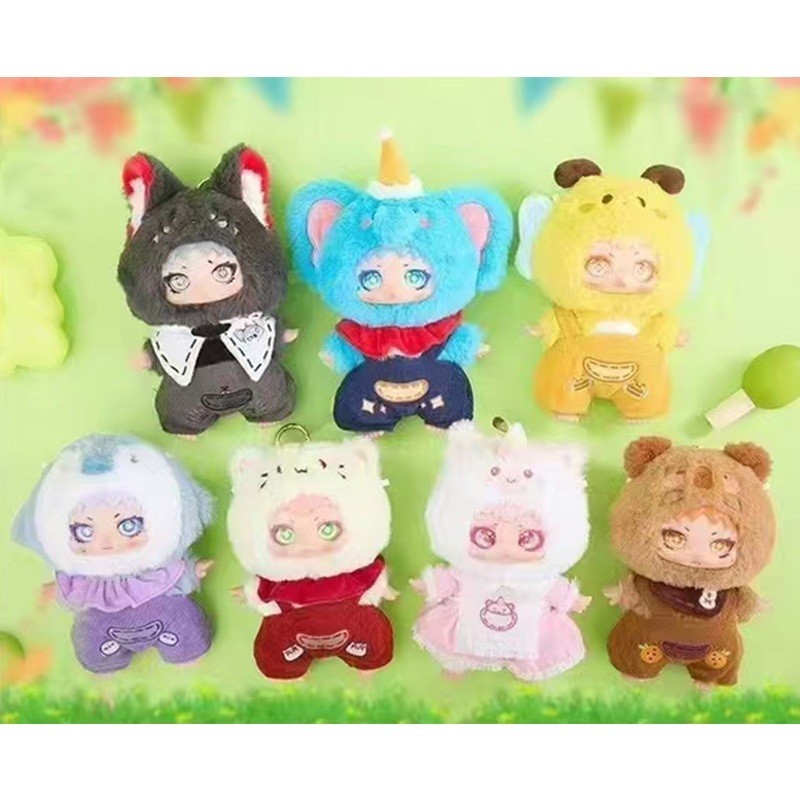 yaya zooぬいぐるみ 5個セット baby three popmart 📣Coming Soon | Baby Three Chinese Zodiac Plush Series Blind